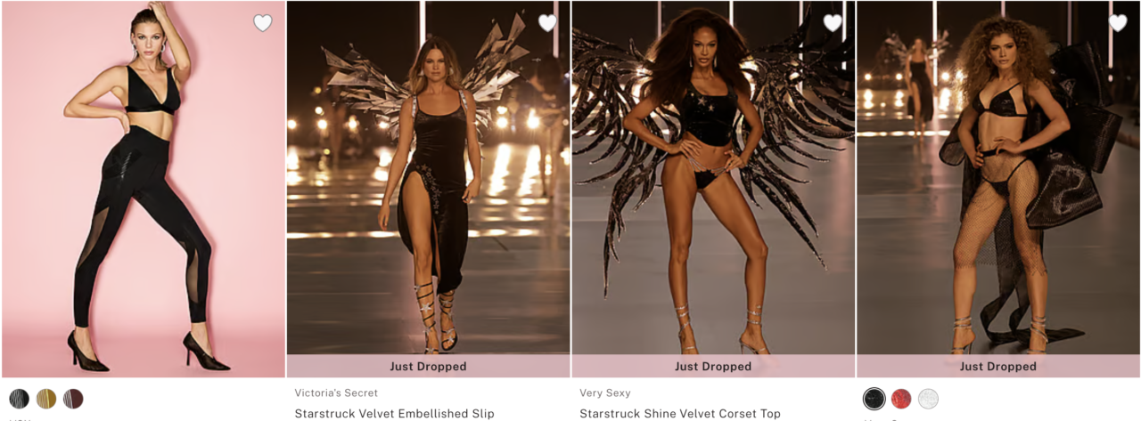 VICTORIA'S SECRET FASHION SHOW 2024 SHOPPING (ONLINE)